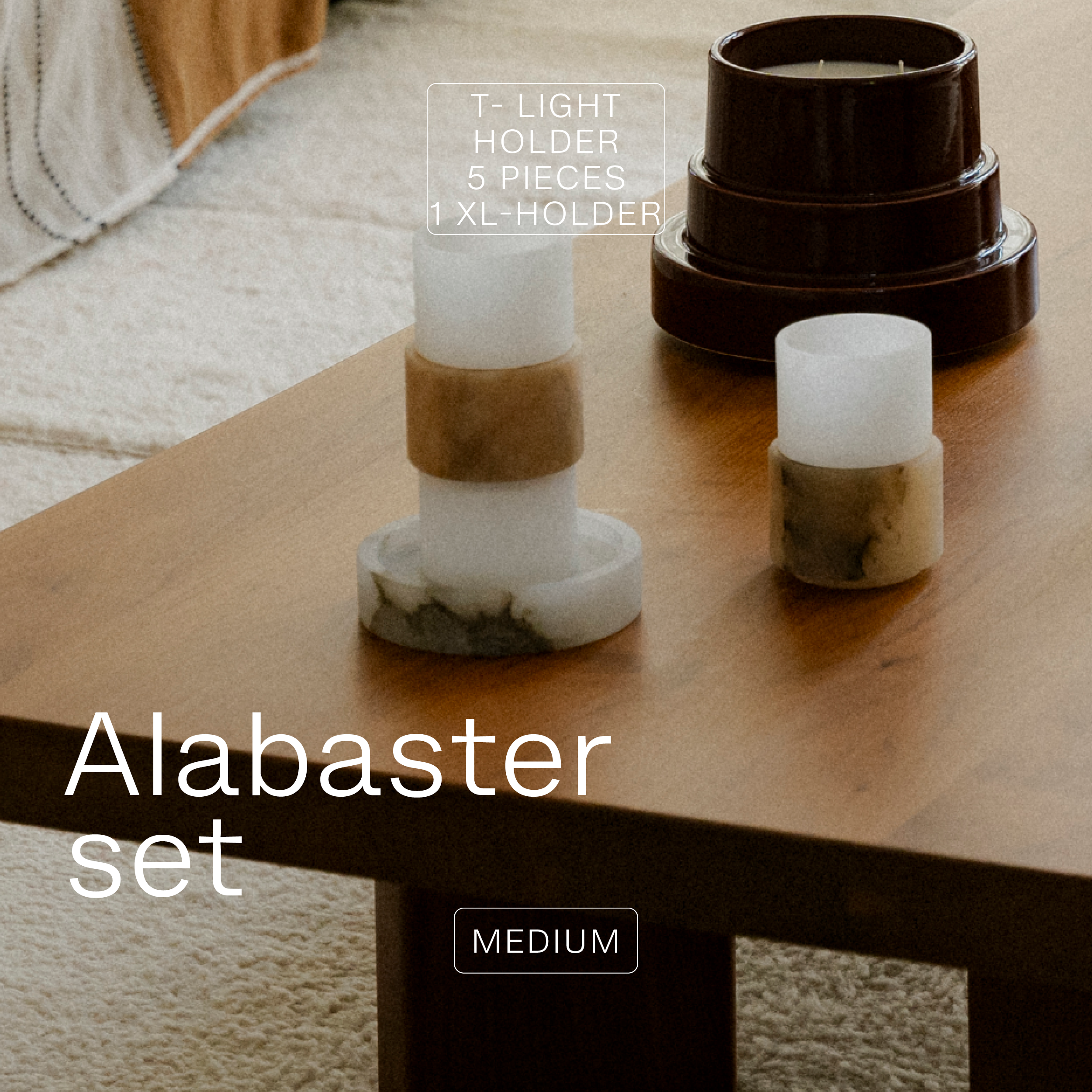 Alabaster gift set