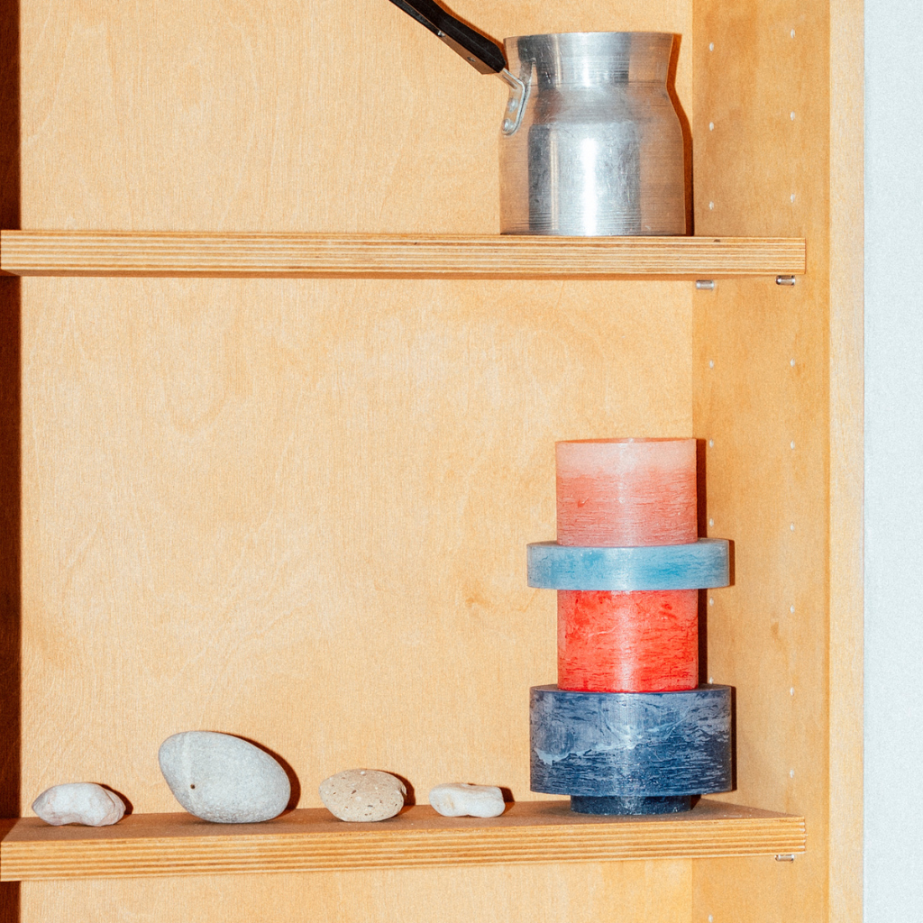 CANDL STACK 04 -Red & Blue