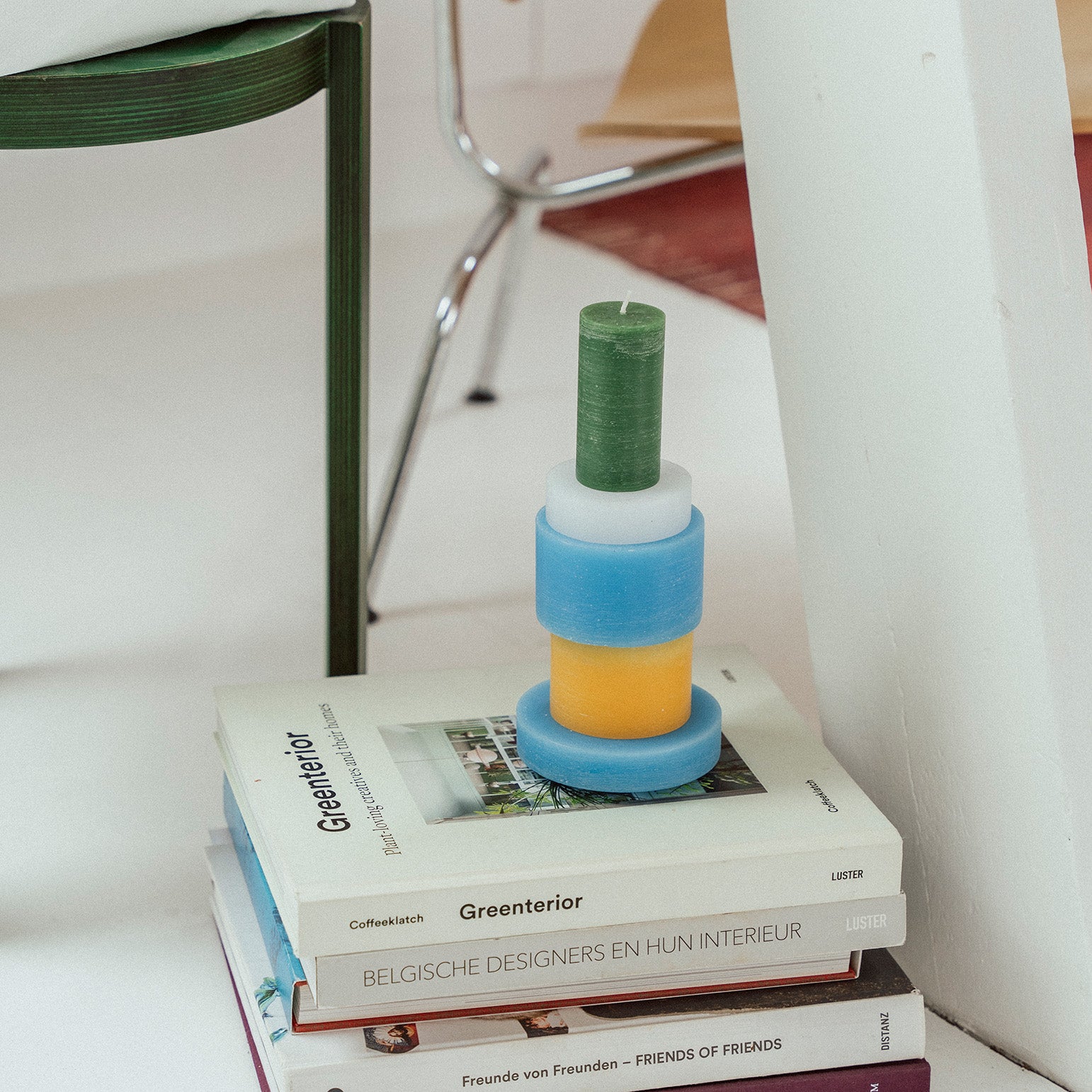 CANDL STACK 03- Yellow & Blue