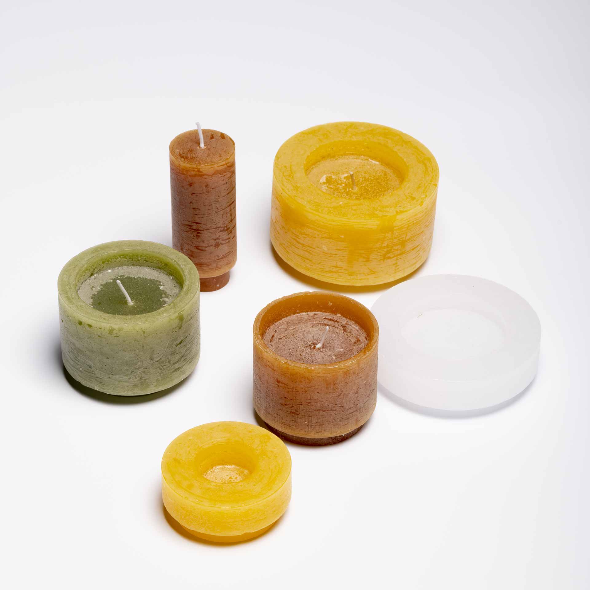 KAARSENSTAPEL 06 - Geel