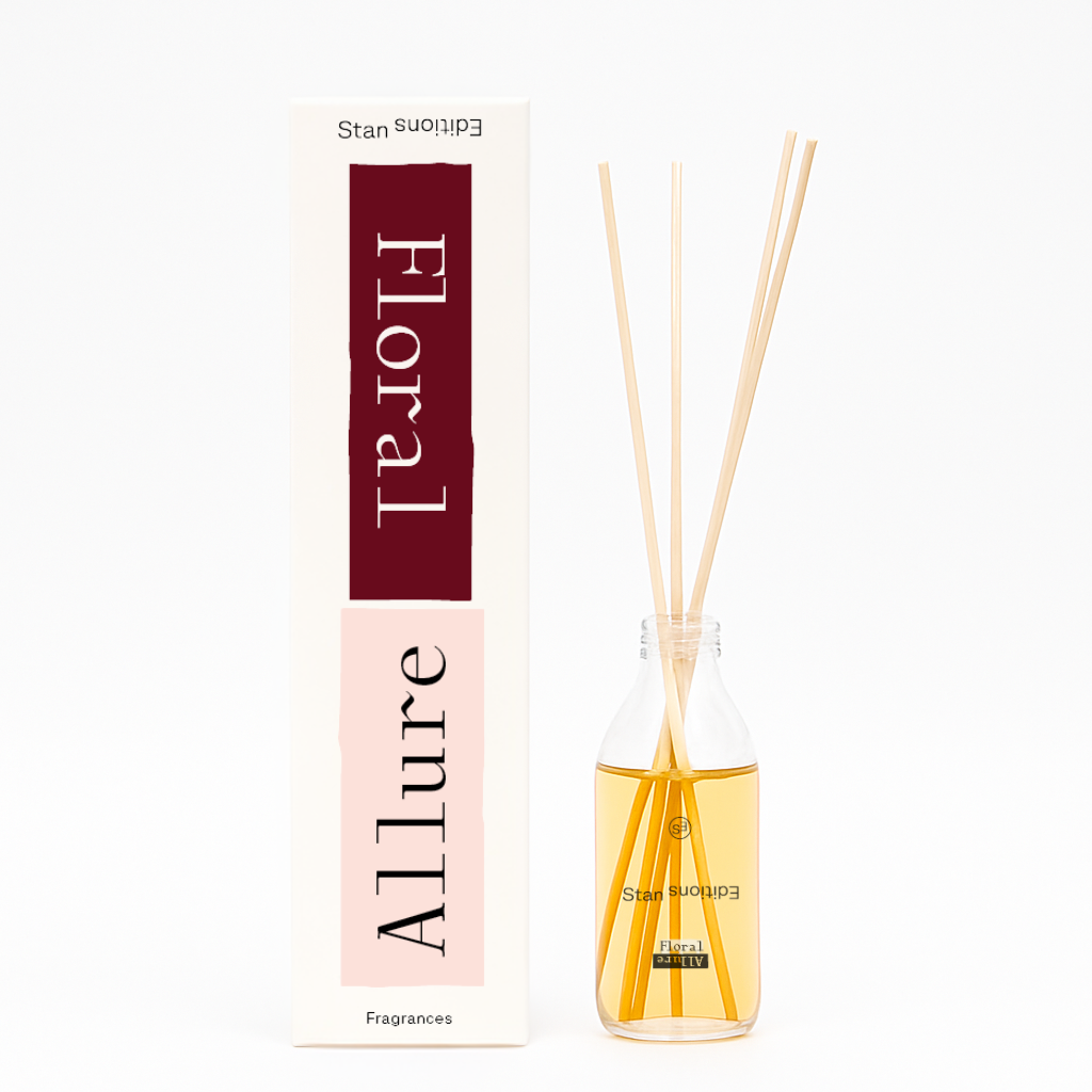 Floral Allure – 200ml Diffuser & Refill
