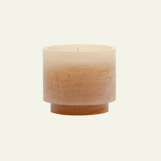 Beige kaars module van Stan Editions. Beige candle module from Stan Editions. Module bougie beige de Stan Editions.