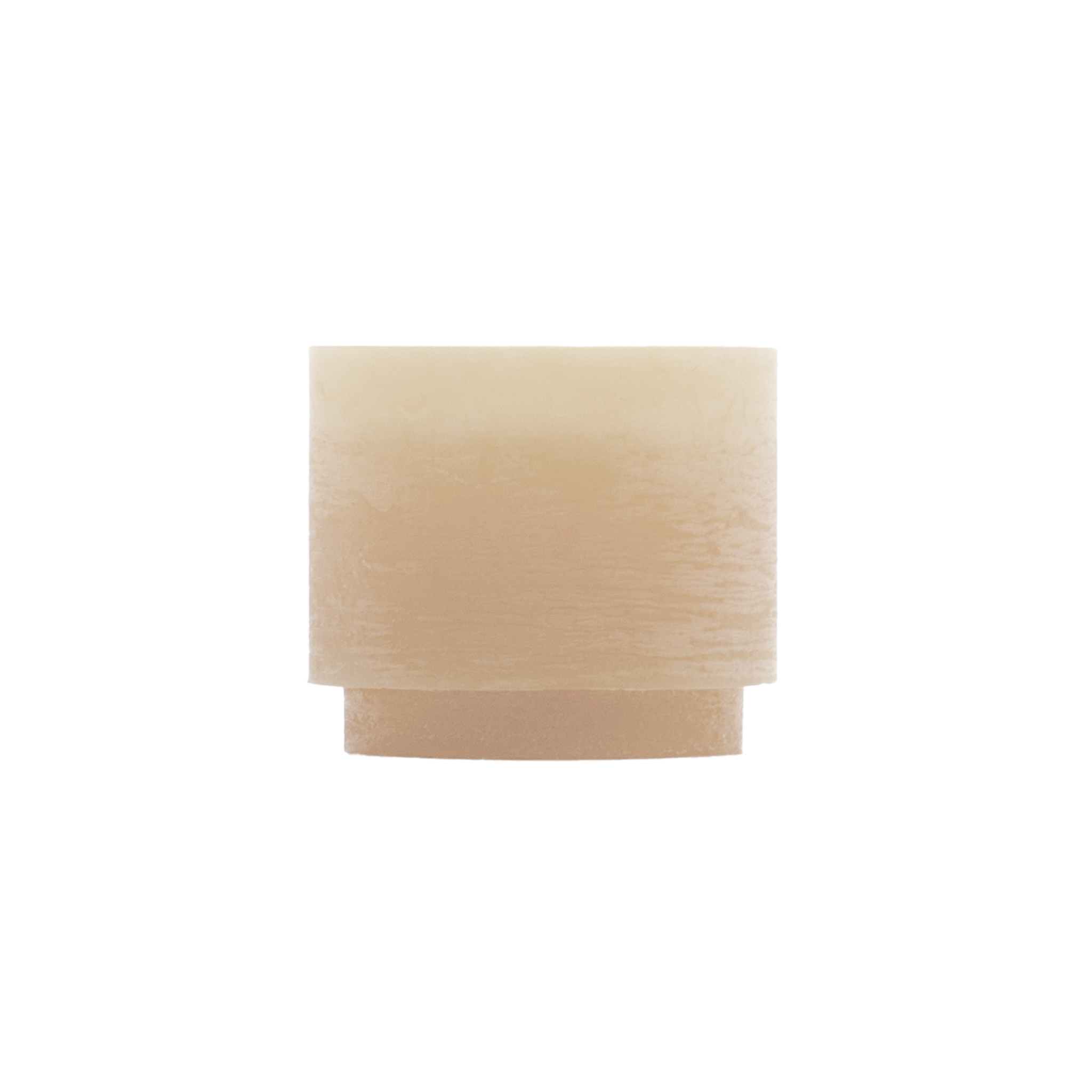 Beige kaars module van Stan Editions. Beige candle module from Stan Editions. Module bougie beige de Stan Editions.