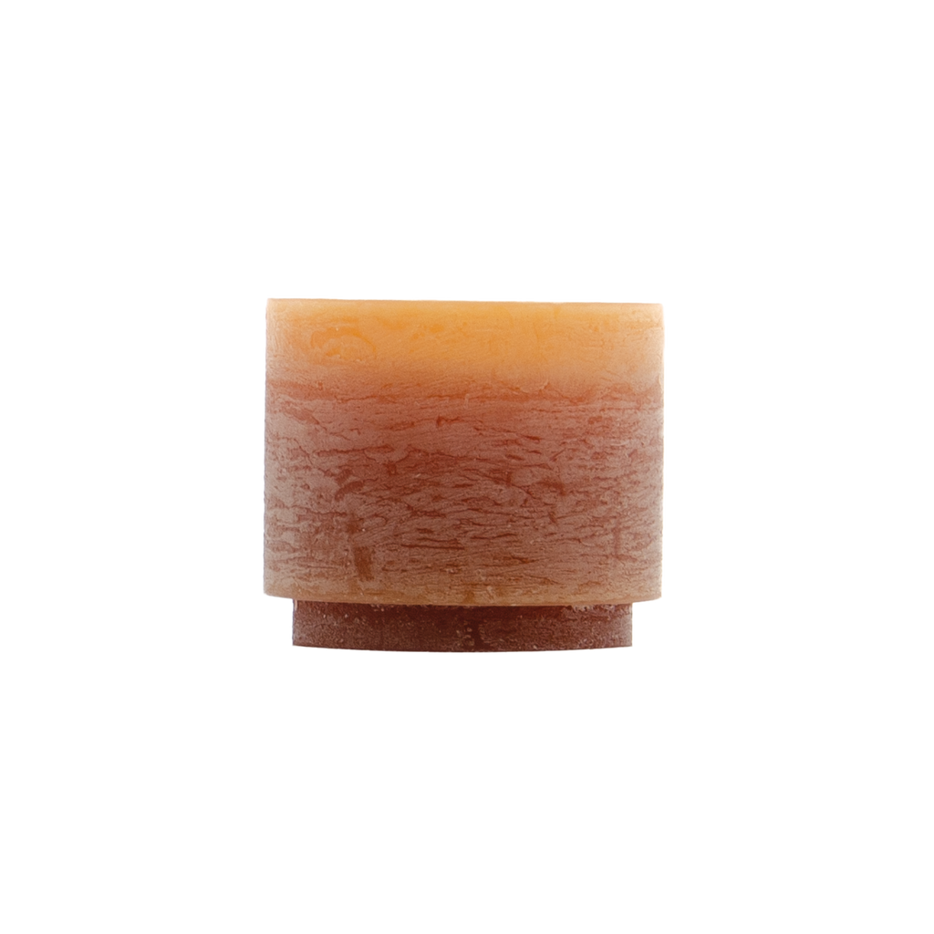 Bruine kaars module van Stan Editions. Brown candle module from Stan Editions. Module bougie brun de Stan Editions.