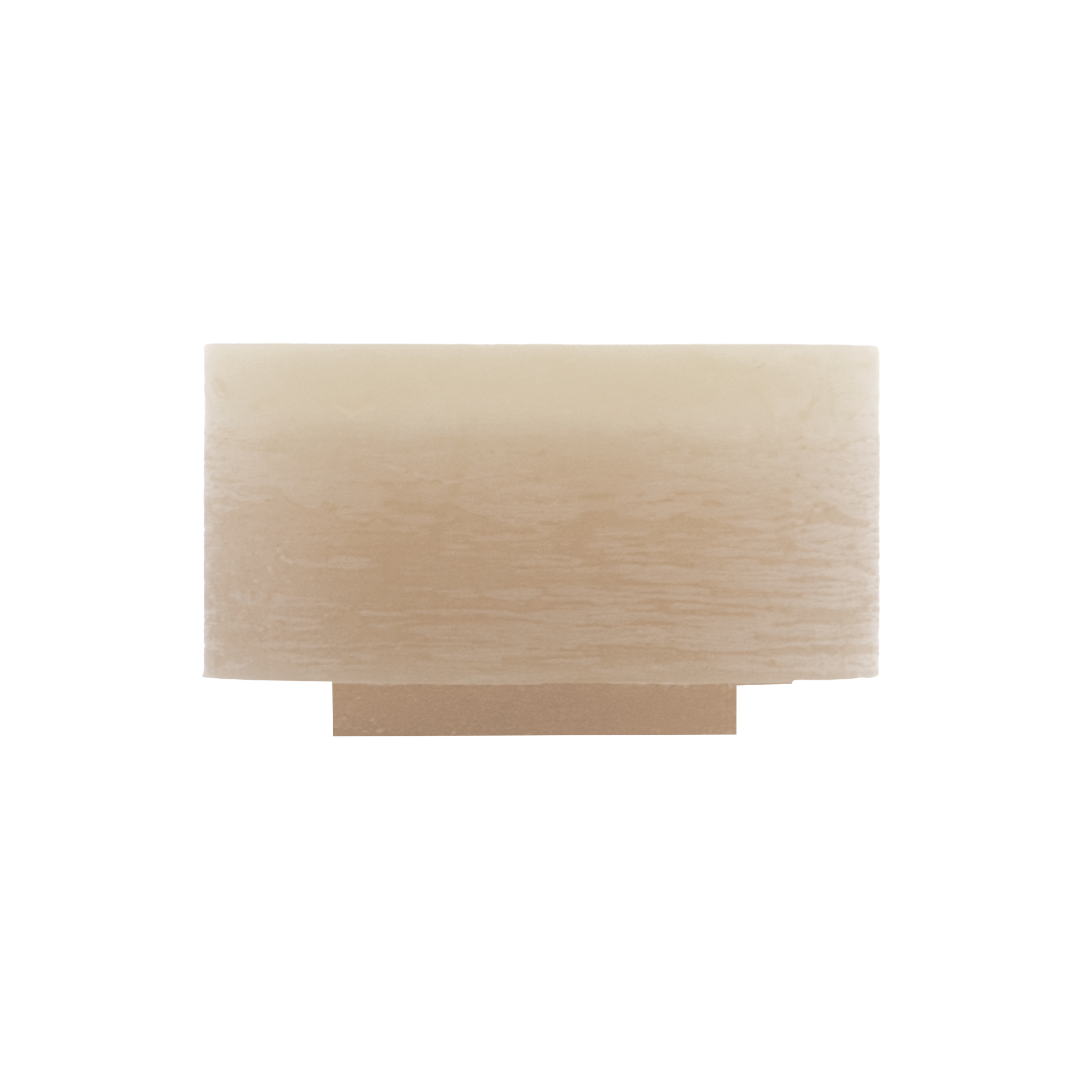 Beige kaars module van Stan Editions. Beige candle module from Stan Editions. Bougie Beige module de Stan Editions.