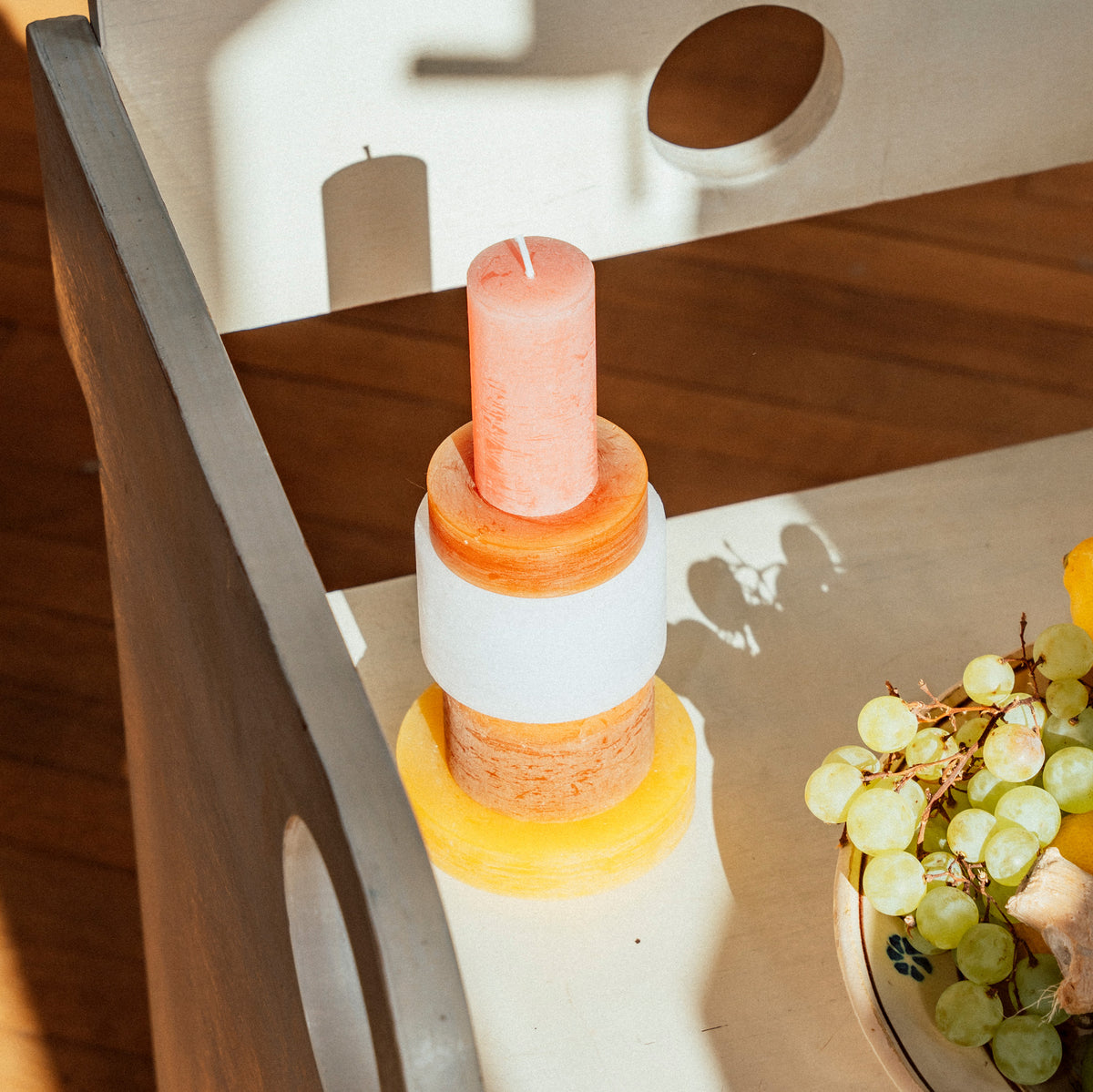Stan Editions - CANDL STACK 03- Yellow & Brown by stan editions, candle ...